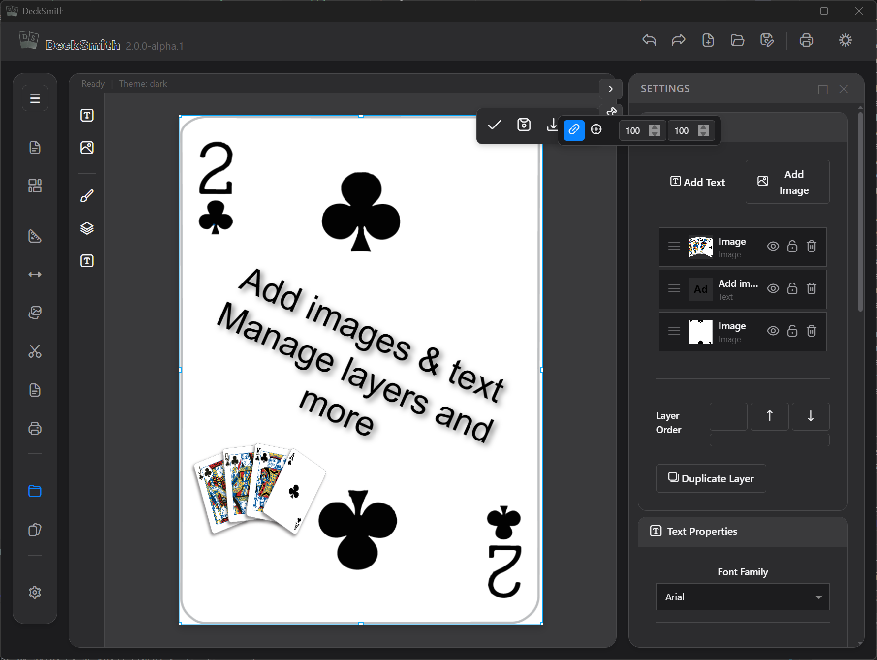 DeckSmith Interface 2